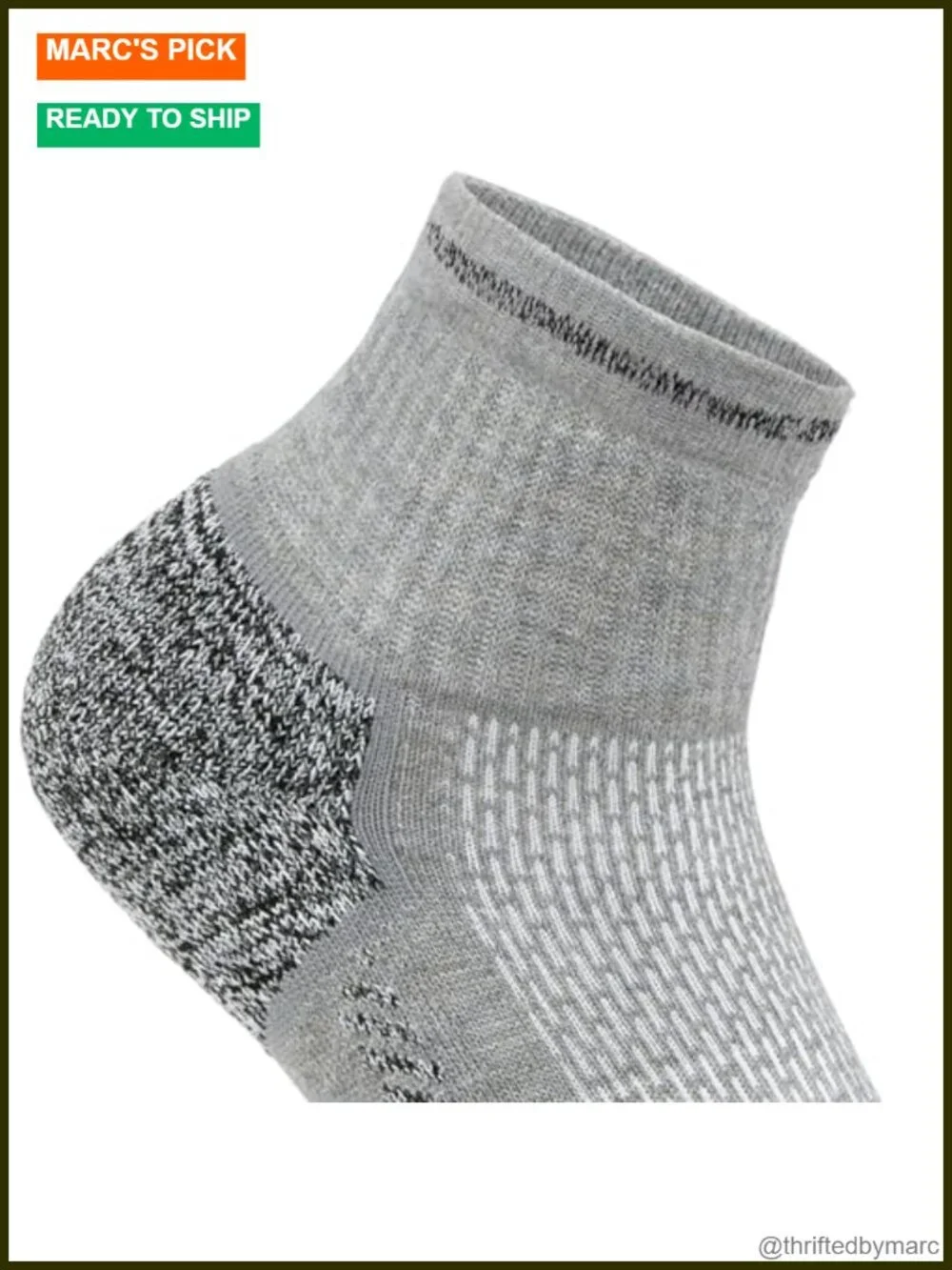Midweight Quarter Athletic Socks 3-Pack with Moisture Wicking and Odor